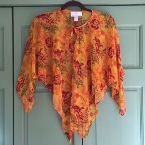 Sacred Threads poncho